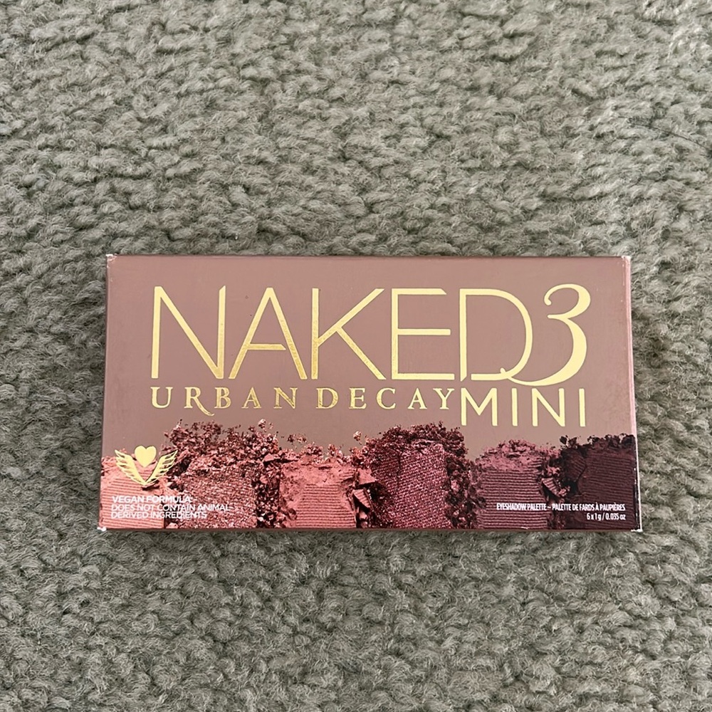 Urban Decay Naked 3 mini Eyeshadow Palette New in Box